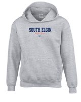 South Elgin HS Basketball Block - Youth Hoodie