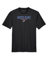 South Elgin HS Basketball Block - Youth Performance Shirt