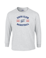 South Elgin HS Basketball Curve - Cotton Longsleeve