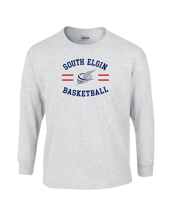South Elgin HS Basketball Curve - Cotton Longsleeve