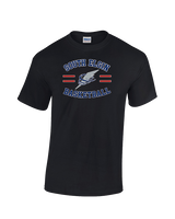 South Elgin HS Basketball Curve - Cotton T-Shirt
