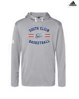 South Elgin HS Basketball Curve - Mens Adidas Hoodie