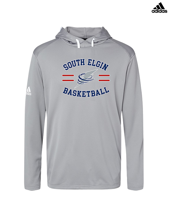 South Elgin HS Basketball Curve - Mens Adidas Hoodie
