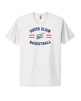 South Elgin HS Basketball Curve - Mens Select Cotton T-Shirt