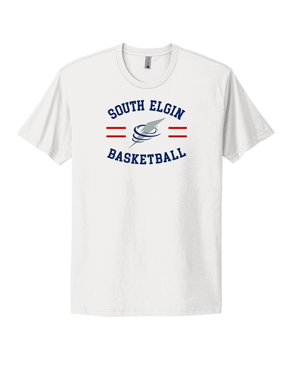 South Elgin HS Basketball Curve - Mens Select Cotton T-Shirt
