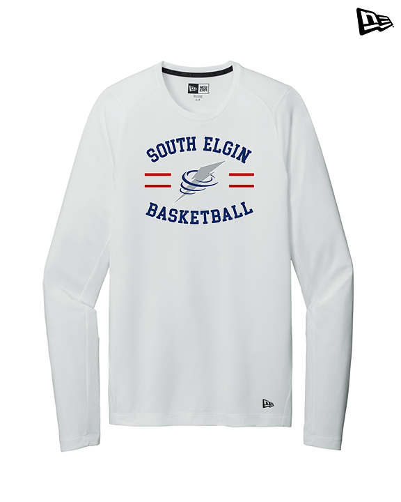 South Elgin HS Basketball Curve - New Era Performance Long Sleeve