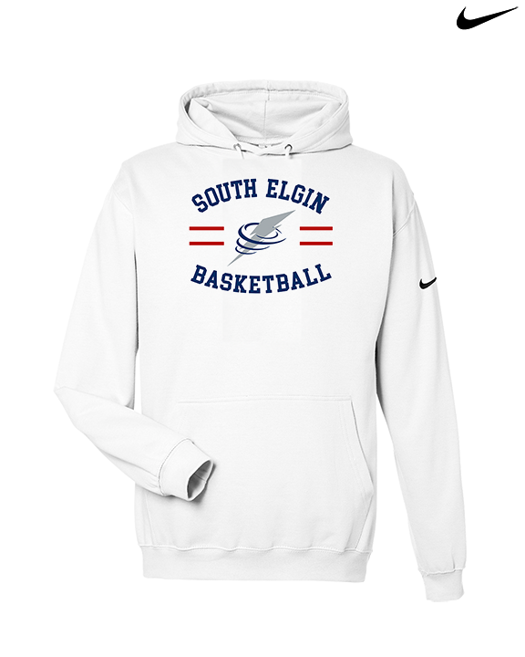 South Elgin HS Basketball Curve - Nike Club Fleece Hoodie