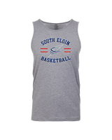 South Elgin HS Basketball Curve - Tank Top