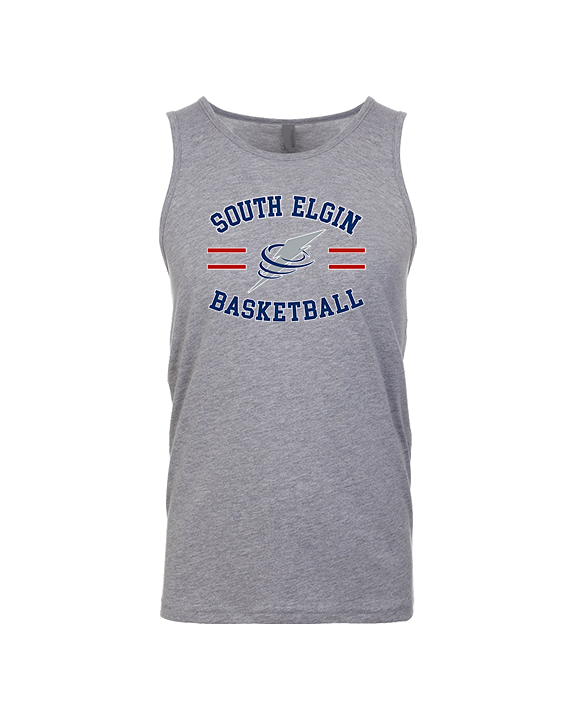 South Elgin HS Basketball Curve - Tank Top