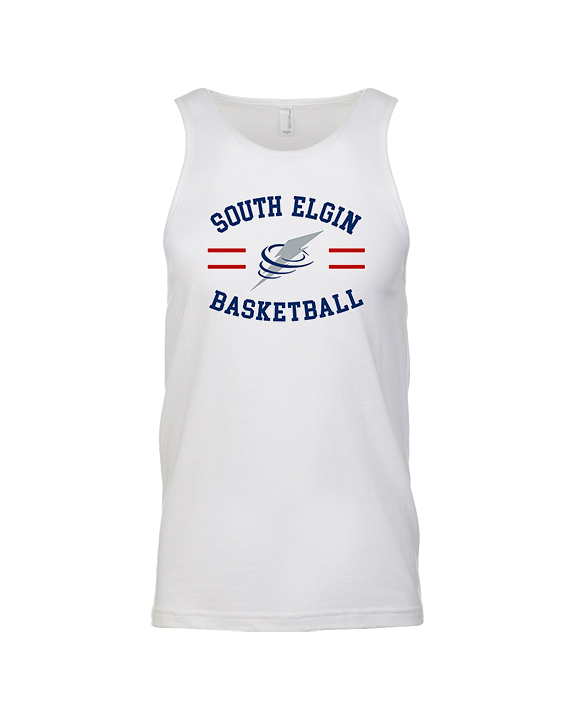 South Elgin HS Basketball Curve - Tank Top
