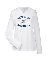 South Elgin HS Basketball Curve - Womens Performance Longsleeve
