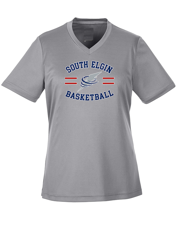 South Elgin HS Basketball Curve - Womens Performance Shirt