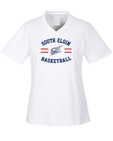 South Elgin HS Basketball Curve - Womens Performance Shirt