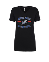 South Elgin HS Basketball Curve - Womens Vneck