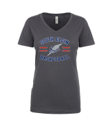 South Elgin HS Basketball Curve - Womens Vneck