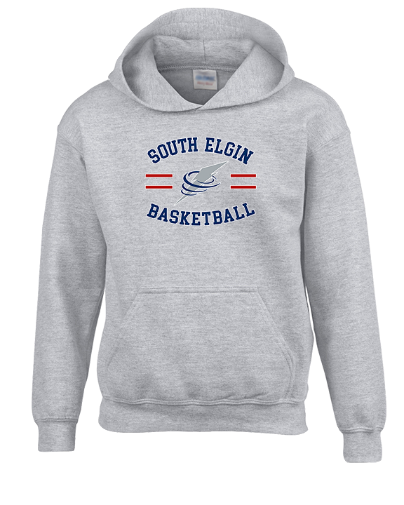 South Elgin HS Basketball Curve - Youth Hoodie