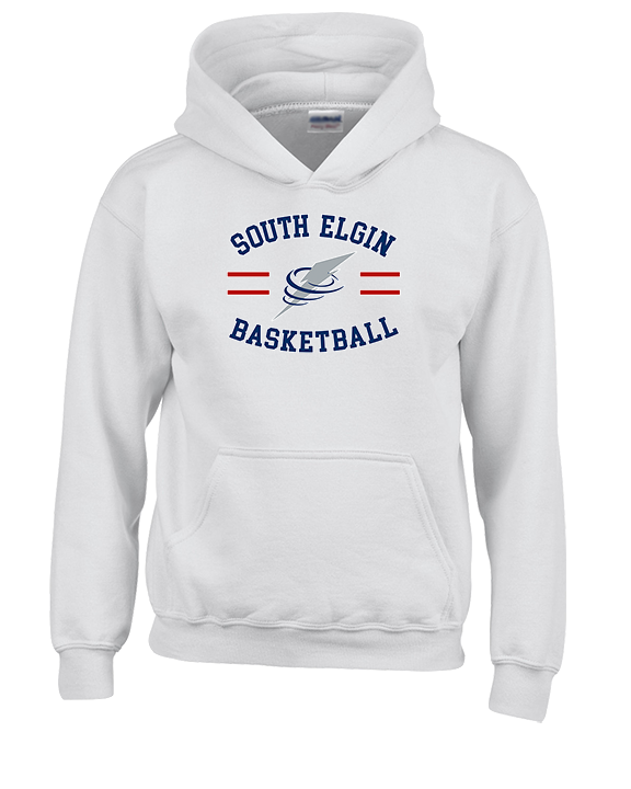 South Elgin HS Basketball Curve - Youth Hoodie