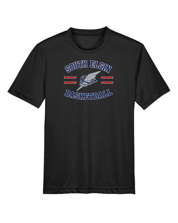 South Elgin HS Basketball Curve - Youth Performance Shirt