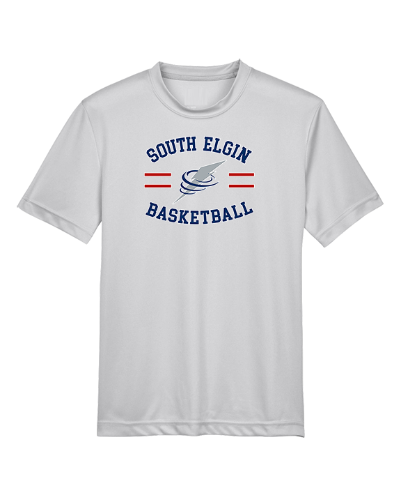 South Elgin HS Basketball Curve - Youth Performance Shirt