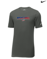 South Elgin HS Basketball Cut - Mens Nike Cotton Poly Tee