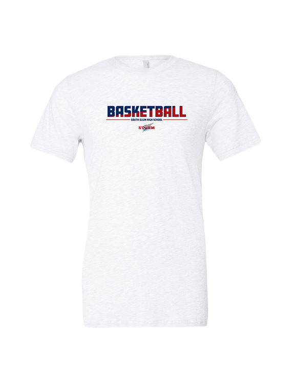 South Elgin HS Basketball Cut - Tri-Blend Shirt
