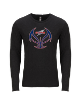 South Elgin HS Basketball Full Ball - Tri-Blend Long Sleeve