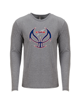 South Elgin HS Basketball Full Ball - Tri-Blend Long Sleeve