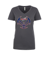 South Elgin HS Basketball Full Ball - Womens Vneck