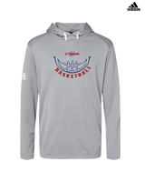 South Elgin HS Basketball Outline - Mens Adidas Hoodie