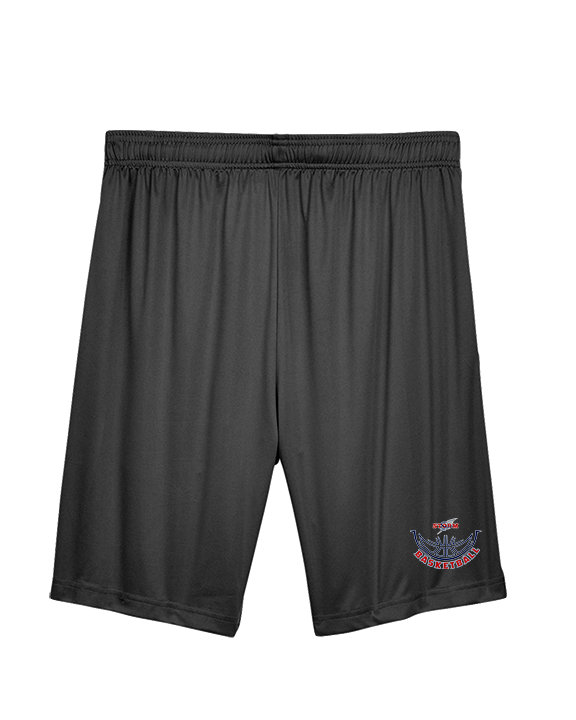 South Elgin HS Basketball Outline - Mens Training Shorts with Pockets