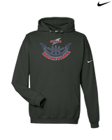 South Elgin HS Basketball Outline - Nike Club Fleece Hoodie