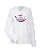 South Elgin HS Basketball Outline - Womens Performance Longsleeve