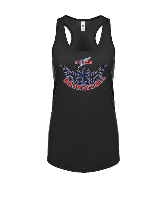 South Elgin HS Basketball Outline - Womens Tank Top