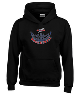 South Elgin HS Basketball Outline - Youth Hoodie