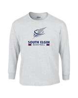 South Elgin HS Basketball Stacked - Cotton Longsleeve
