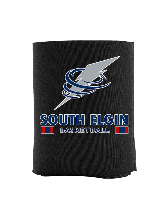 South Elgin HS Basketball Stacked - Koozie