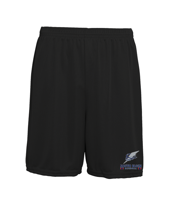 South Elgin HS Basketball Stacked - Mens 7inch Training Shorts