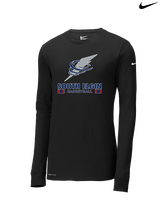 South Elgin HS Basketball Stacked - Mens Nike Longsleeve
