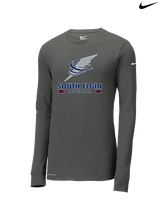 South Elgin HS Basketball Stacked - Mens Nike Longsleeve