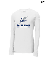 South Elgin HS Basketball Stacked - Mens Nike Longsleeve