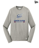 South Elgin HS Basketball Stacked - New Era Performance Long Sleeve