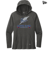 South Elgin HS Basketball Stacked - New Era Tri-Blend Hoodie