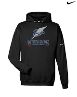 South Elgin HS Basketball Stacked - Nike Club Fleece Hoodie