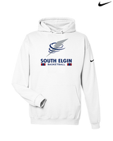 South Elgin HS Basketball Stacked - Nike Club Fleece Hoodie