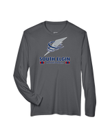 South Elgin HS Basketball Stacked - Performance Longsleeve