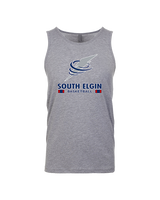 South Elgin HS Basketball Stacked - Tank Top