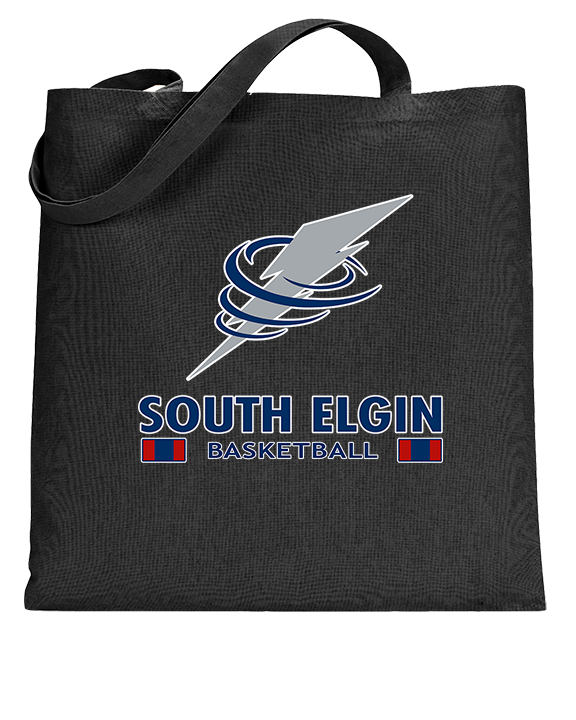 South Elgin HS Basketball Stacked - Tote