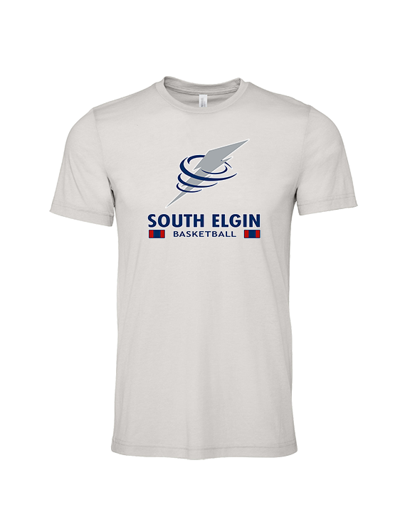 South Elgin HS Basketball Stacked - Tri-Blend Shirt