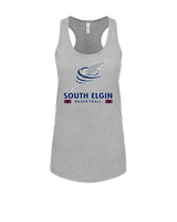 South Elgin HS Basketball Stacked - Womens Tank Top