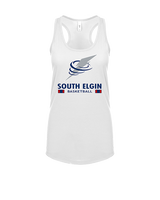 South Elgin HS Basketball Stacked - Womens Tank Top